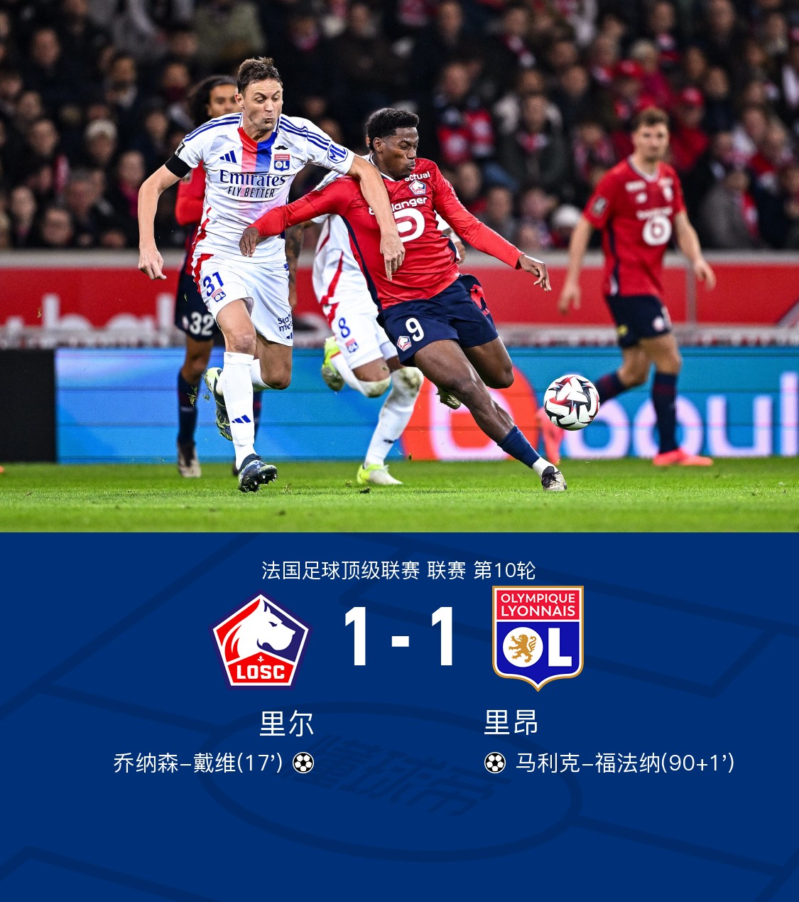 瓦拉内斯神勇扑救,马赛险胜里尔赢得三分 瓦拉内斯神勇扑救,马赛险胜里尔赢得三分